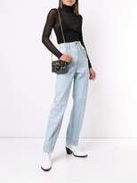 Thumbnail for your product : Pony Stone Chain Link Straight-Leg Jeans