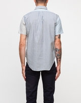Thumbnail for your product : Mark McNairy SS Tab Collar Fun Shirt