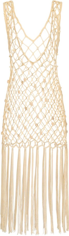 State of Georgia Neutrals Lolita Crochet Overlay Buttermilk