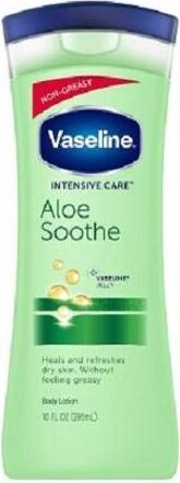 Vaseline CB091003 Moisturizing Lotion,Aloe,295mL,PK6