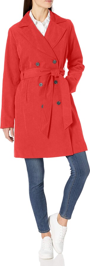 Amazon Essentials Women's Relaxed-Fit Water-Resistant Trench Coat -  ShopStyle