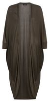 Thumbnail for your product : New Look Black Fine Knit Midi Cocoon Cardigan
