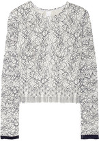 Thumbnail for your product : Adam Lippes Lace top