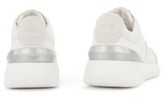 Thumbnail for your product : HUGO BOSS Lace-up trainers with mixed-material uppers