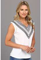 Thumbnail for your product : Nic+Zoe Intricate V Top
