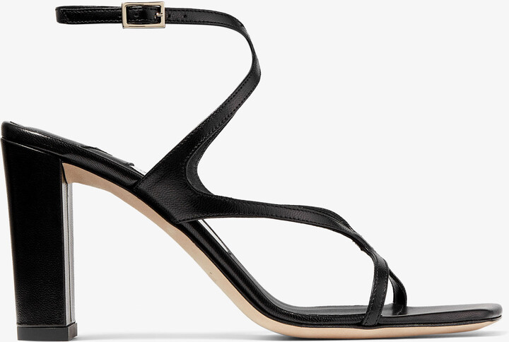 JIMMY CHOO の靴♪ ★ KELSI ★ 65mmスエード【多色在庫】 Kelsi 65 |Black Suede Sandals | JIMMY CHOO