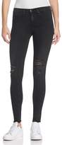 Thumbnail for your product : Rag & Bone Jean High-Rise Distressed Skinny Jeans in Night with Holes