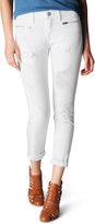 Thumbnail for your product : True Religion Victoria Moto Mid Rise Skinny Womens Jean