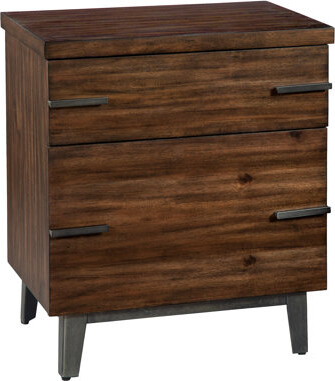 Hekman Monterey Point 26" 3-Drawer Acacia File Cabinet