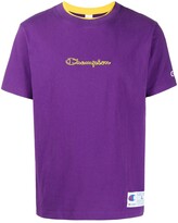 Thumbnail for your product : Champion embroidered-logo T-shirt
