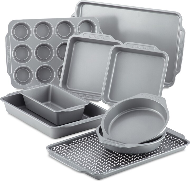 Hell's Kitchen Nonstick 10-Pc. Cookware Set - Macy's