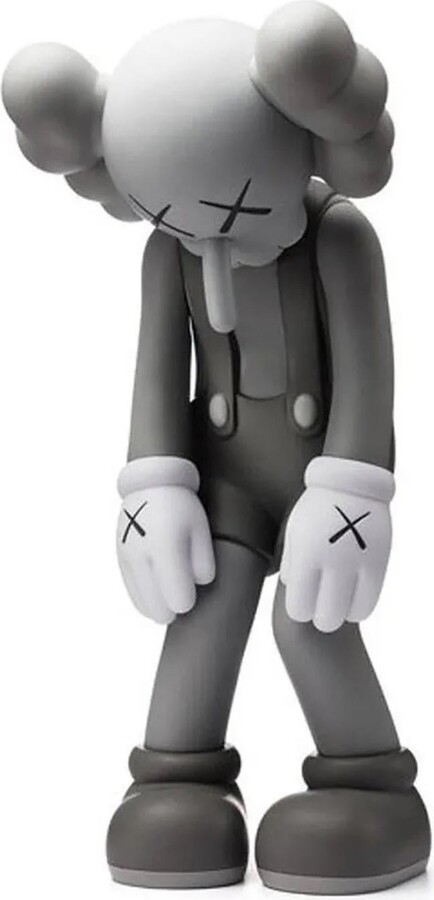 KAWS KAWS, Small Lie companion figure in Grey
