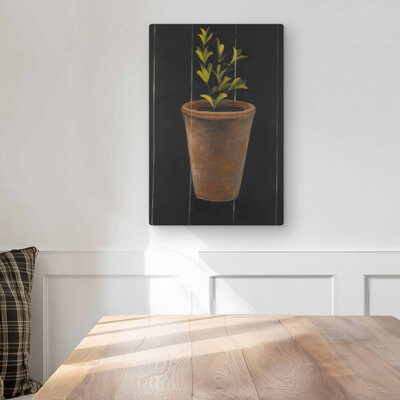 Begin Edition International Inc. Plant of Marjolaine - Kitchen Floral Metal Print | Home Decor
