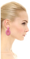 Thumbnail for your product : Oscar de la Renta Oscar Clip On Earrings