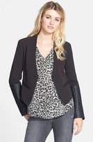 Thumbnail for your product : Jessica Simpson 'Ackley' Quilt Detail Blazer