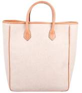 Thumbnail for your product : Neiman Marcus Leather-Trimmed Tote