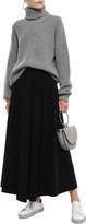 Thumbnail for your product : Gentryportofino Pleated Velvet Maxi Skirt
