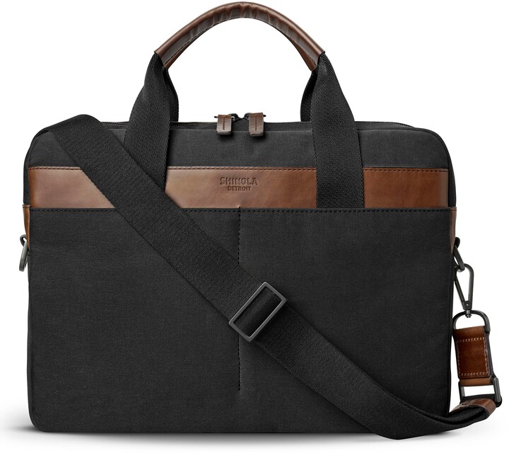 Shinola Mack Waxed Canvas Briefcase ShopStyle
