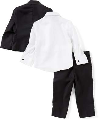 Class Club Gold Label Little Boys 2T-7 Button-Front Shirt, Bow-Tie, Pant & Jacket 4-Piece Tuxedo Set