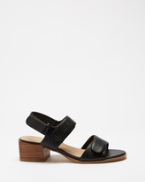 Thumbnail for your product : Spurr Women's Black Mid-low heels - Arie Comfort Heels - Size 9 at The Iconic