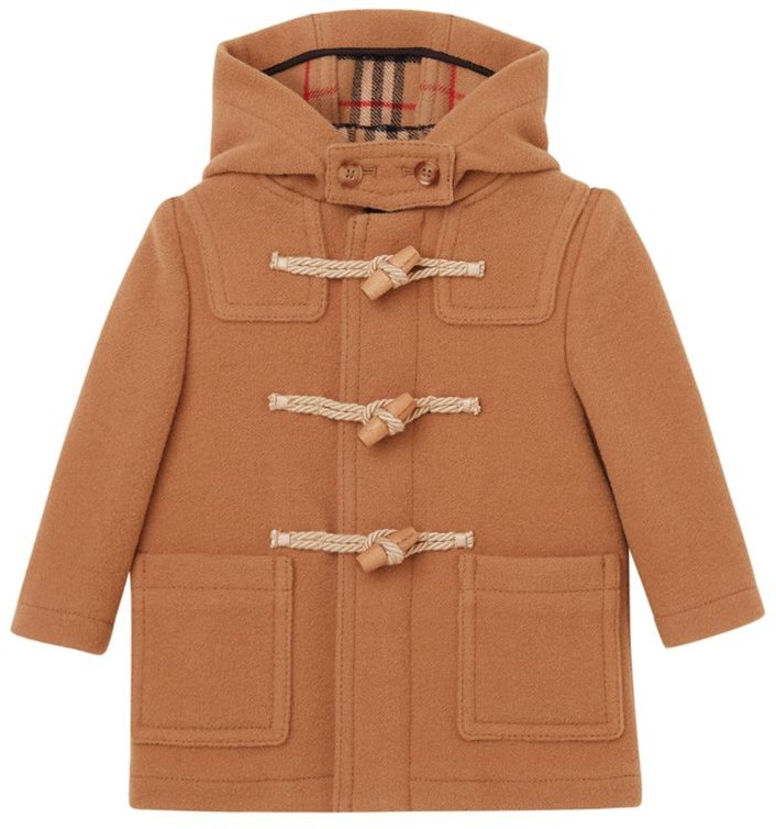 burberry wool coat with hood
