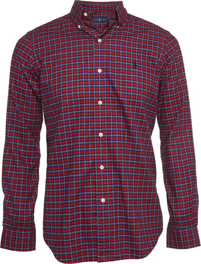 Polo Ralph Lauren Vintage Pre-Owned Plaid Button-Up Shirt