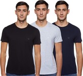 Thumbnail for your product : Emporio Armani Men's Cotton Crew Neck T-Shirt 3-Pack