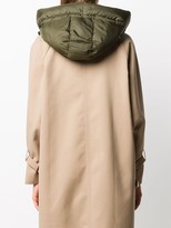 Thumbnail for your product : Yves Salomon Army Hooded Puffer Overlay
