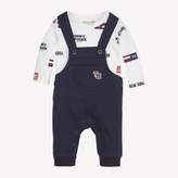 Thumbnail for your product : Tommy Hilfiger Baby Flag Dungarees Set