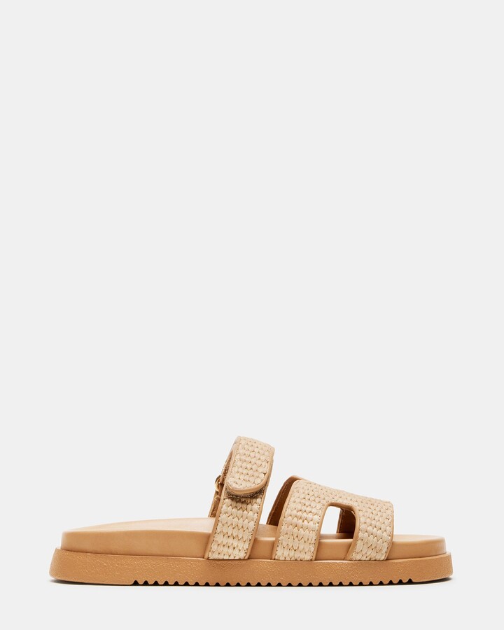 Steve Madden Mayven Natural Raffia
