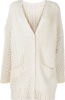 Thumbnail for your product : Proenza Schouler White Label Chunky-Knit Cardi-Coat