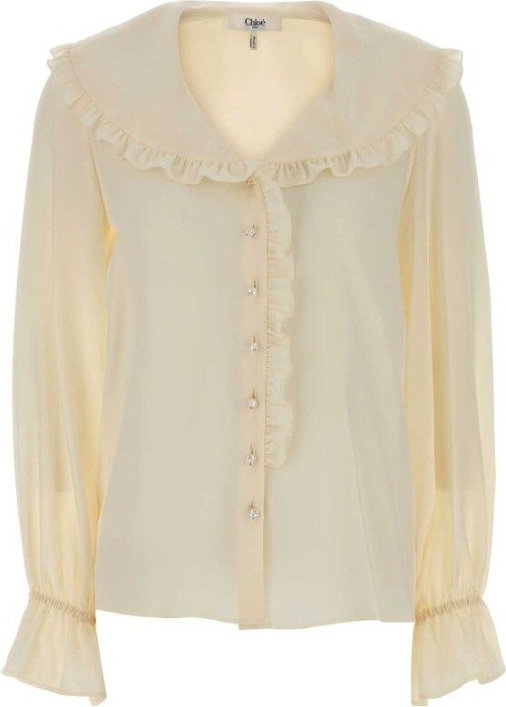Chloé Ruffled Blouse