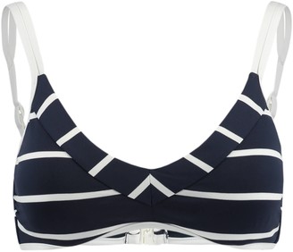 Seafolly Women's Castaway Stripe D Cup Bralette Bikini Top Swimsuit