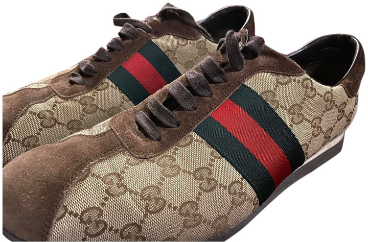 gucci suede sweet sneakers