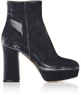 Thumbnail for your product : Gianvito Rossi Women's Foley Velvet Platform Ankle Boots