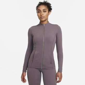 Nike Yoga Luxe Dri-FIT Women's Full-Zip Jacket - ShopStyle
