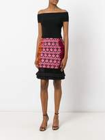 Thumbnail for your product : Capucci embroidered skirt