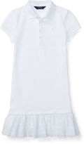 Thumbnail for your product : Ralph Lauren Eyelet-Hem Stretch Polo Dress