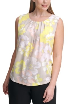 macy's calvin klein plus size tops