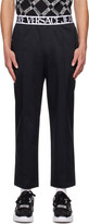 Thumbnail for your product : Versace Jeans Couture Black Pleated Trousers