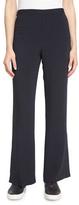Thumbnail for your product : Helmut Lang Stretch Crepe Flare Pants, Navy