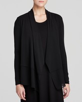 Thumbnail for your product : Eileen Fisher Drape Front Cardigan