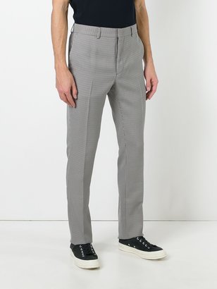 Fendi gingham tailored trousers