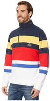 Thumbnail for your product : Nautica Re-Issue Stripe 1/4 Zip Sweater (Navy) Men's T Shirt