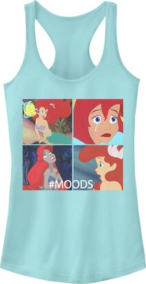 Licensed Character Juniors' Disney's The Little Mermaid Ariel Mood Tank Top