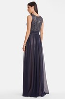 Thumbnail for your product : JS Collections Beaded Bodice Chiffon Gown
