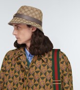 Thumbnail for your product : Gucci GG canvas fedora hat