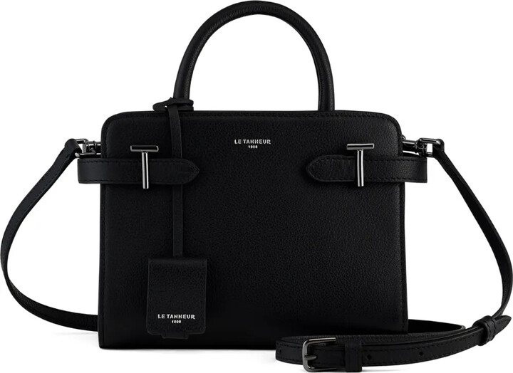 Le Tanneur Emilie buckle pebbled tote bag