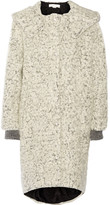 Thumbnail for your product : Stella McCartney Hooded mohair and wool-blend bouclé coat