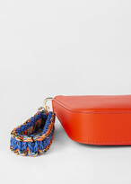 Thumbnail for your product : Paul Smith Women's Orange Leather Wristlet With 'Climbing Rope' Strap